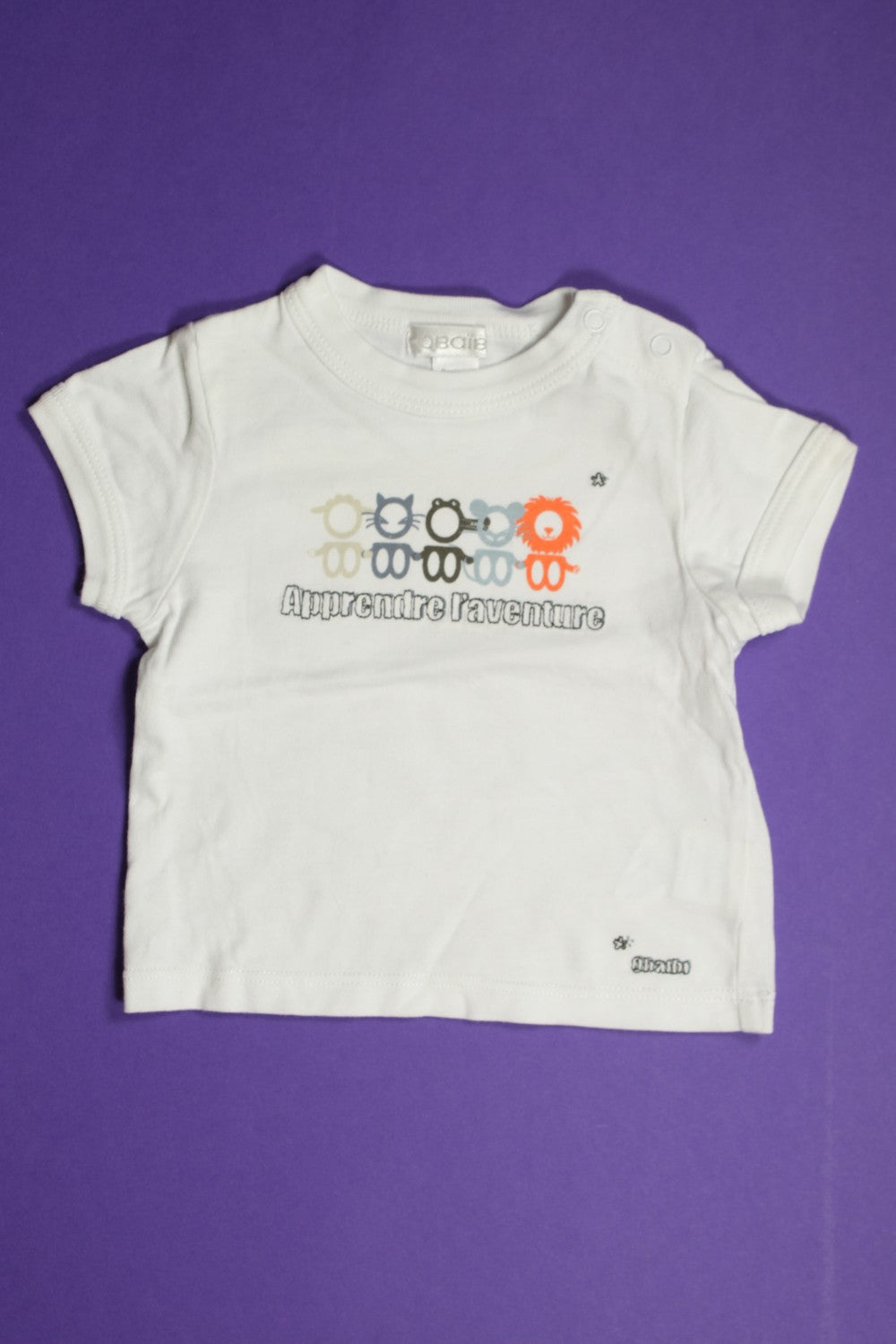 Tee-shirt manches courtes "Animaux"