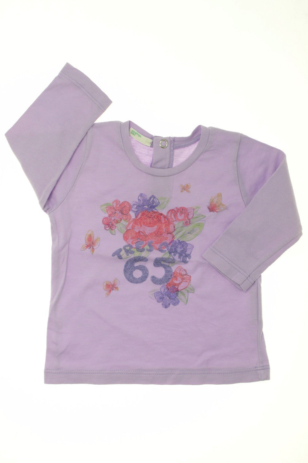 Tee-shirt manches longues "Fleurs"