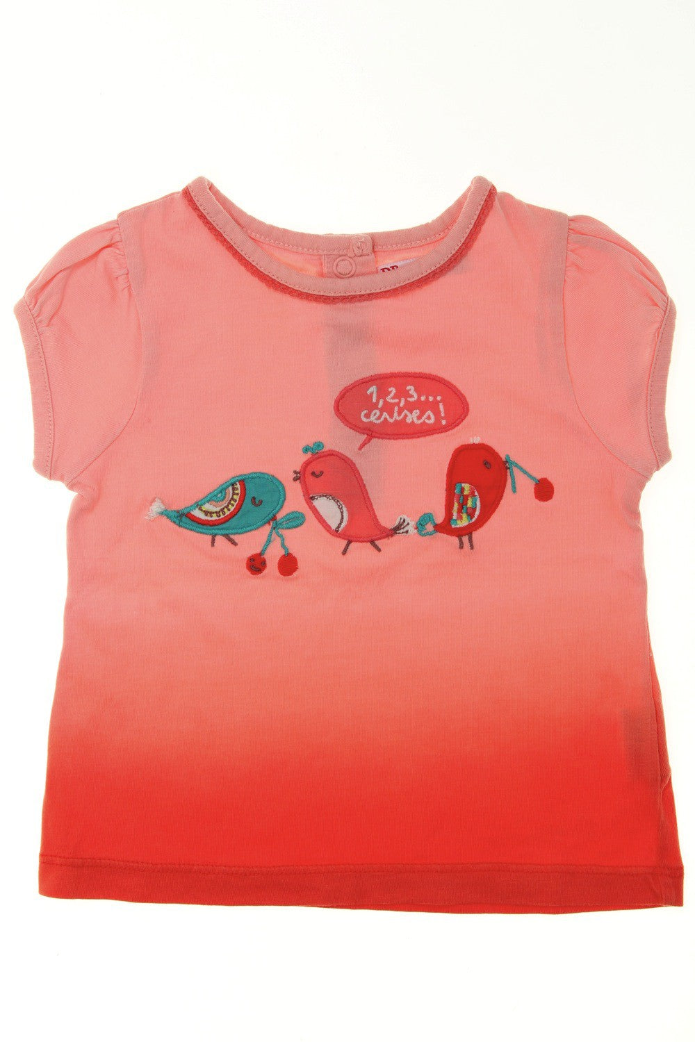 Tee-shirt manches courtes "Oiseaux"