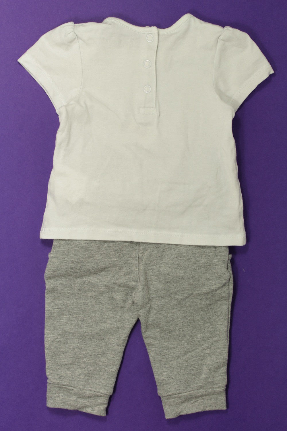 Ensemble pantalon et tee-shirt "Cerises"