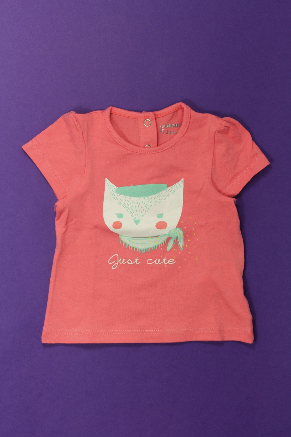 Tee-shirt manches longues "Just Cute"