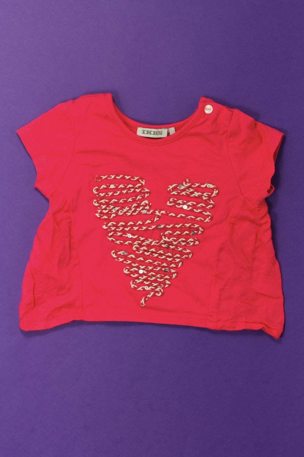 Tee-shirt manches courtes "Cœur"