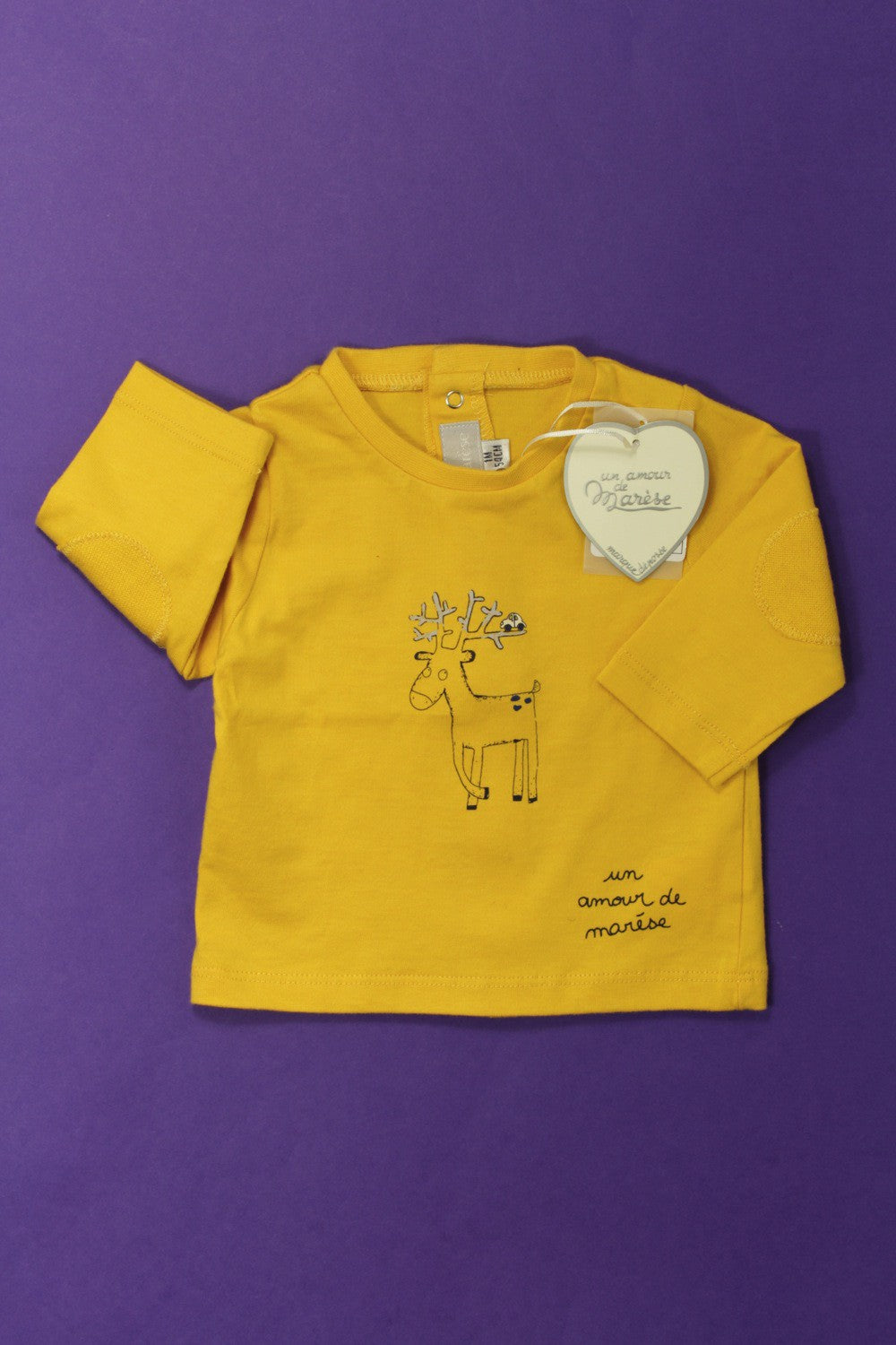 Tee-shirt manches longues "Renne" - NEUF