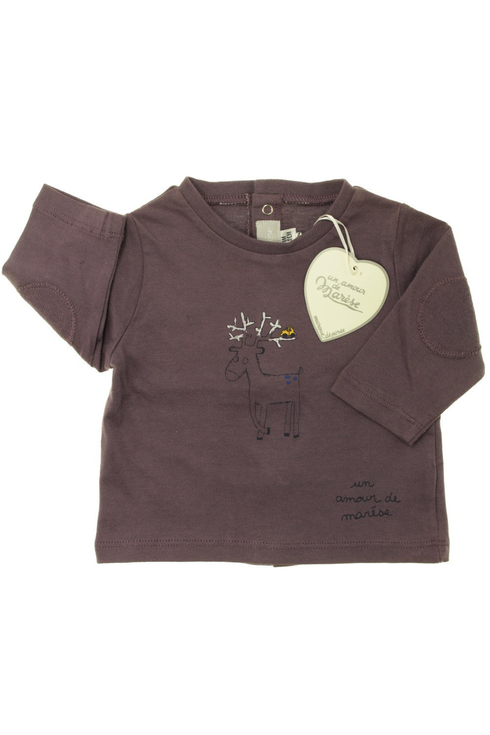 Tee-shirt manches longues "Renne" - NEUF