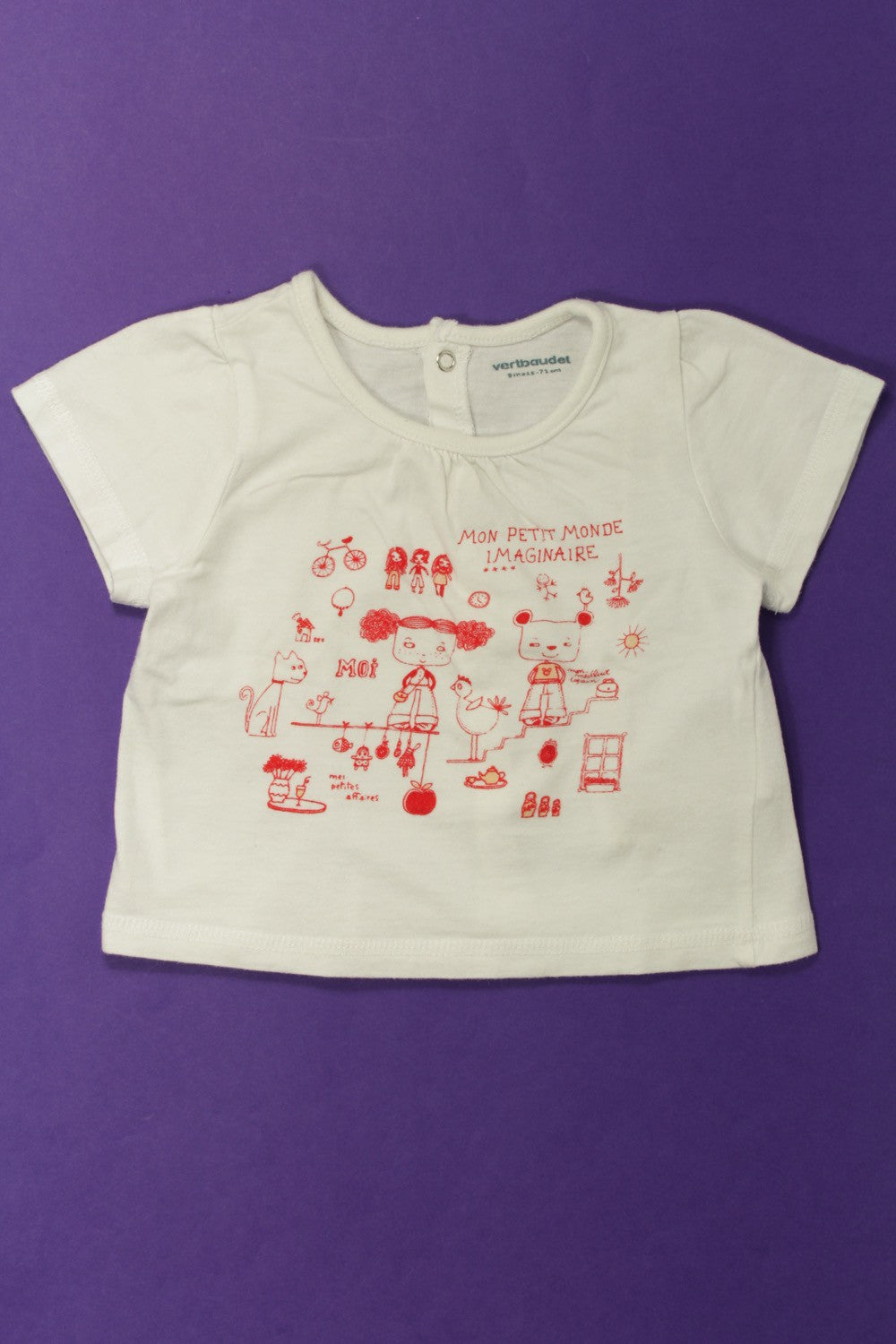 Tee-shirt manches courtes "Imaginaire"