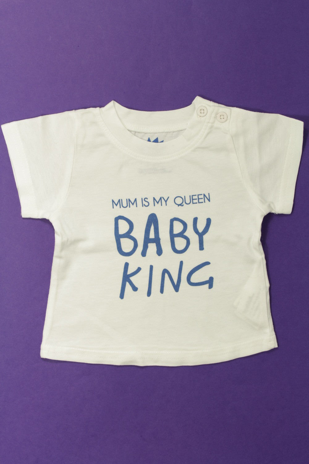 Tee-shirt manches courtes "Baby King"