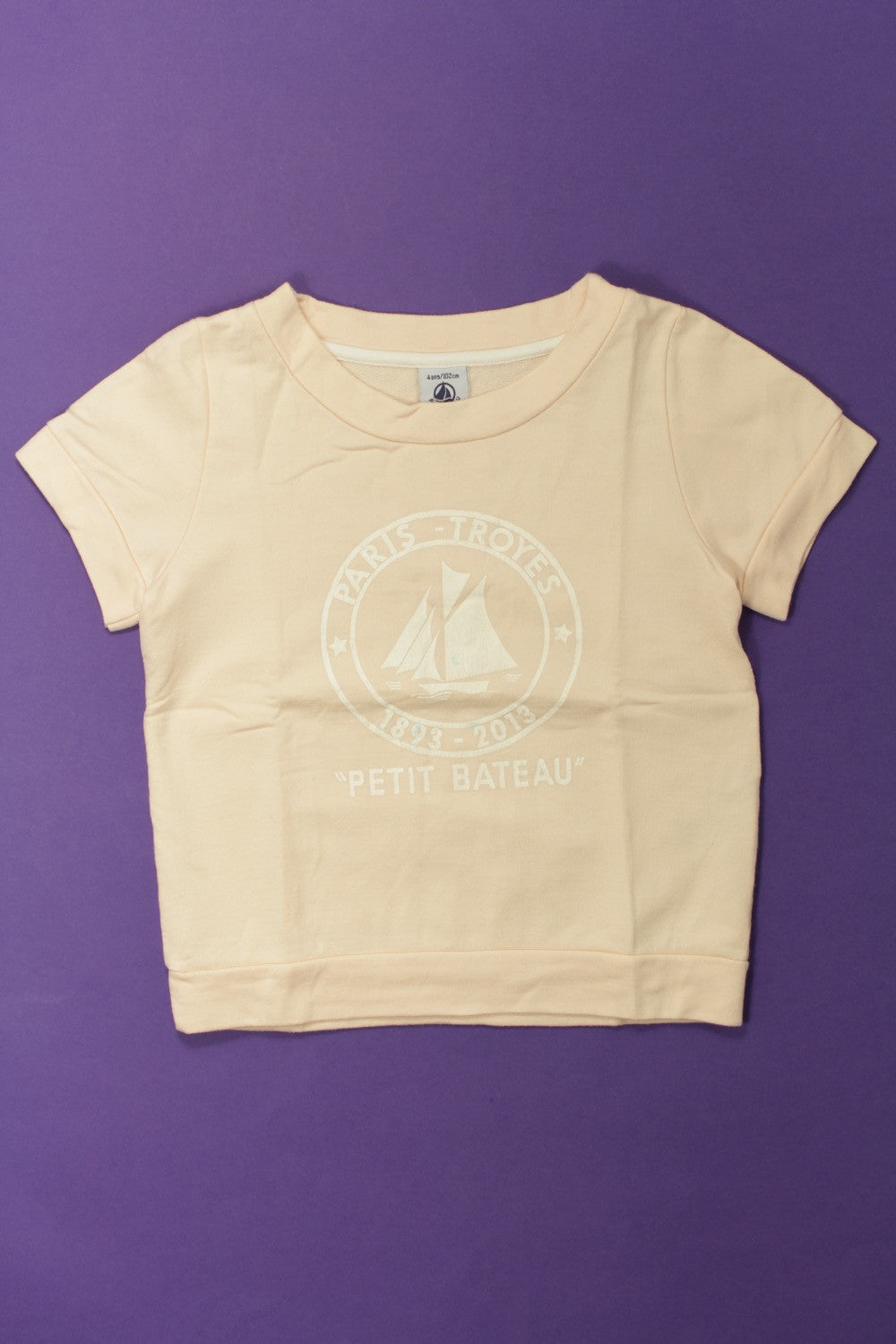 Sweat fin à manches courtes
