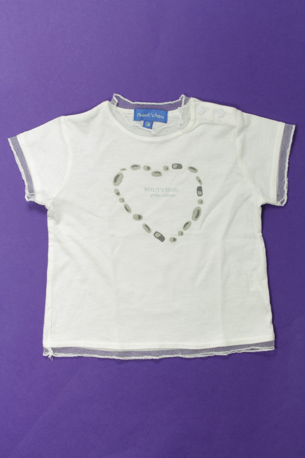Tee-shirt manches courtes "Galets"