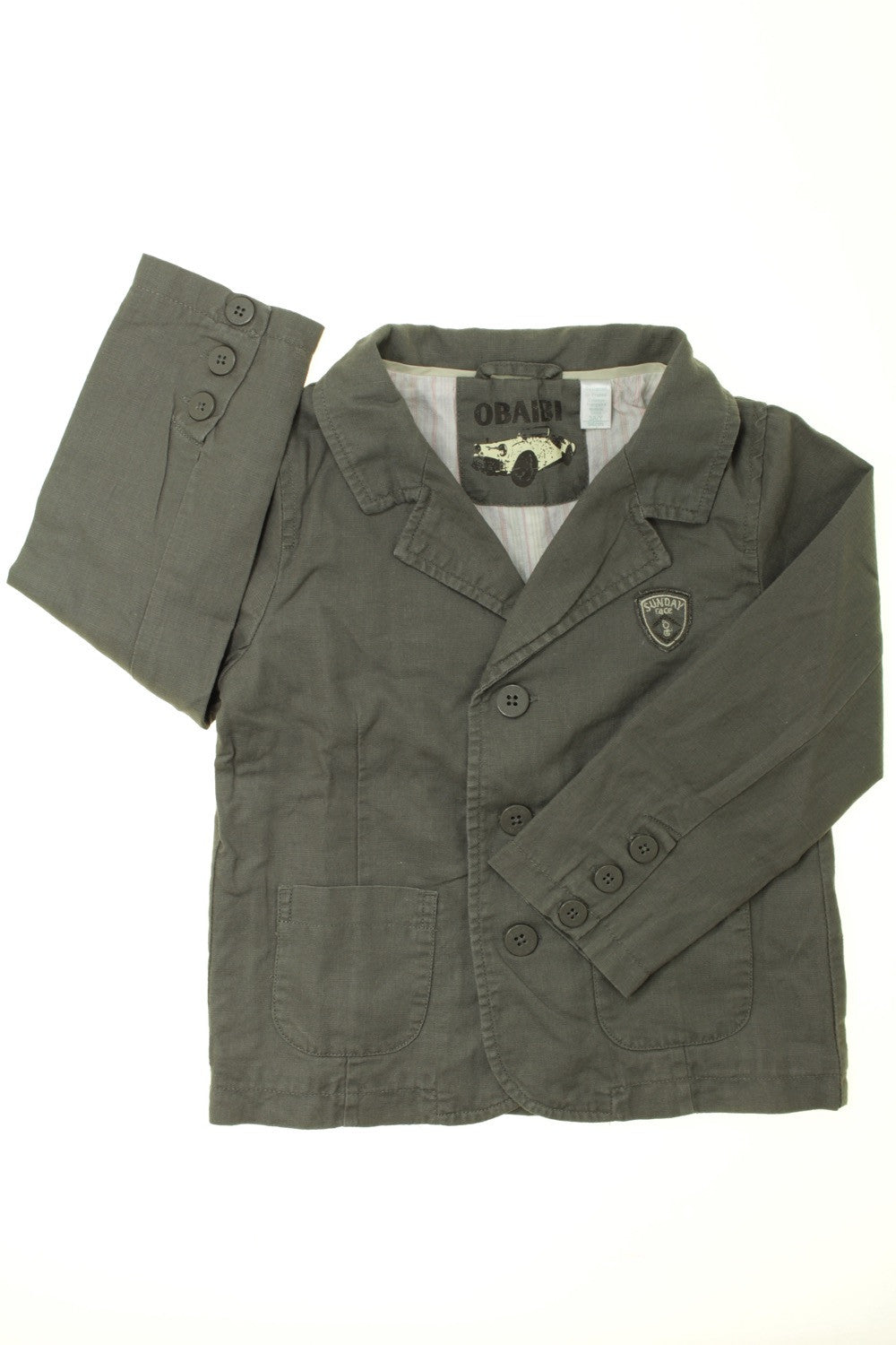 Veste en lin mélangé