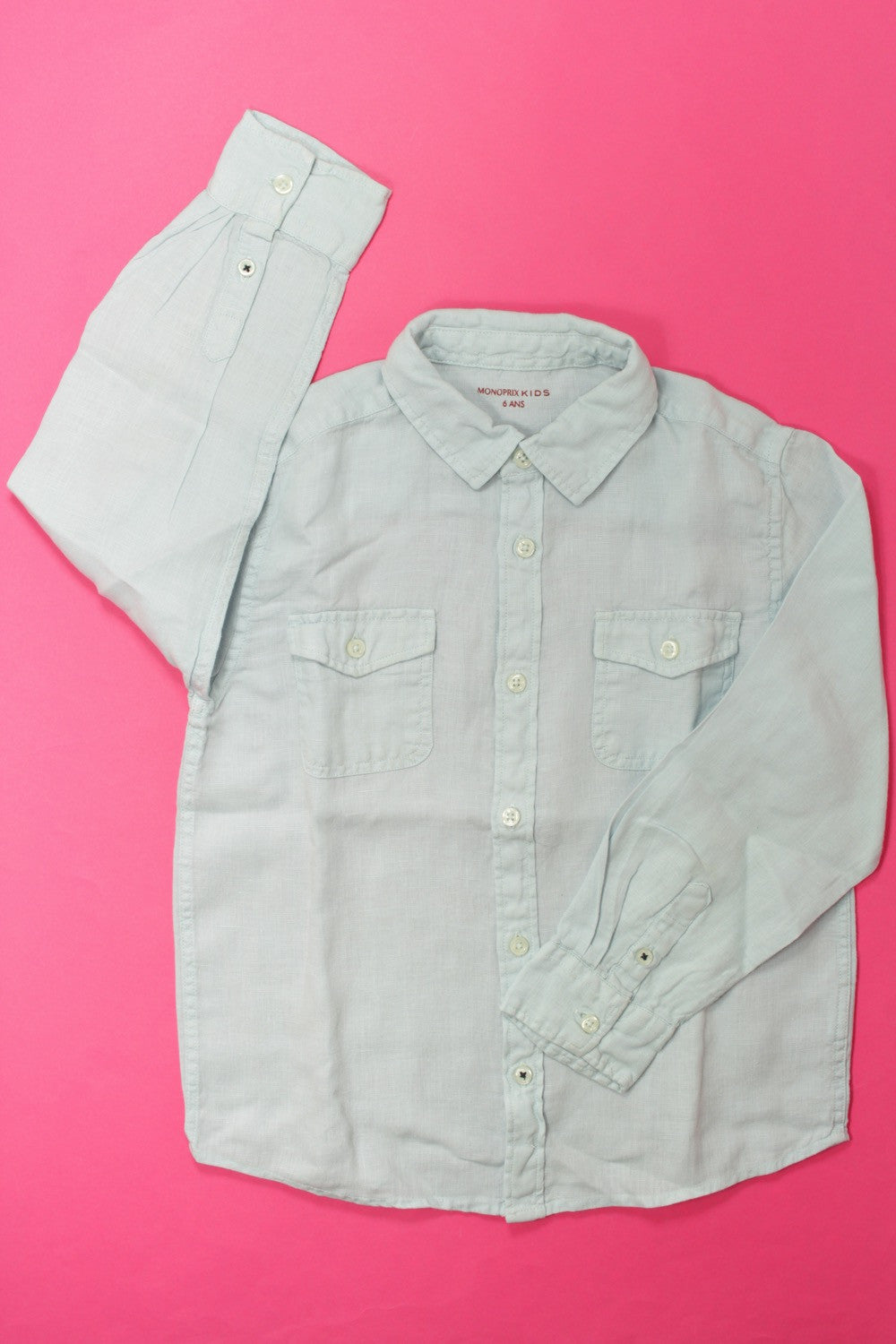 Chemise en lin Monoprix Garçon ans – Roseindigo