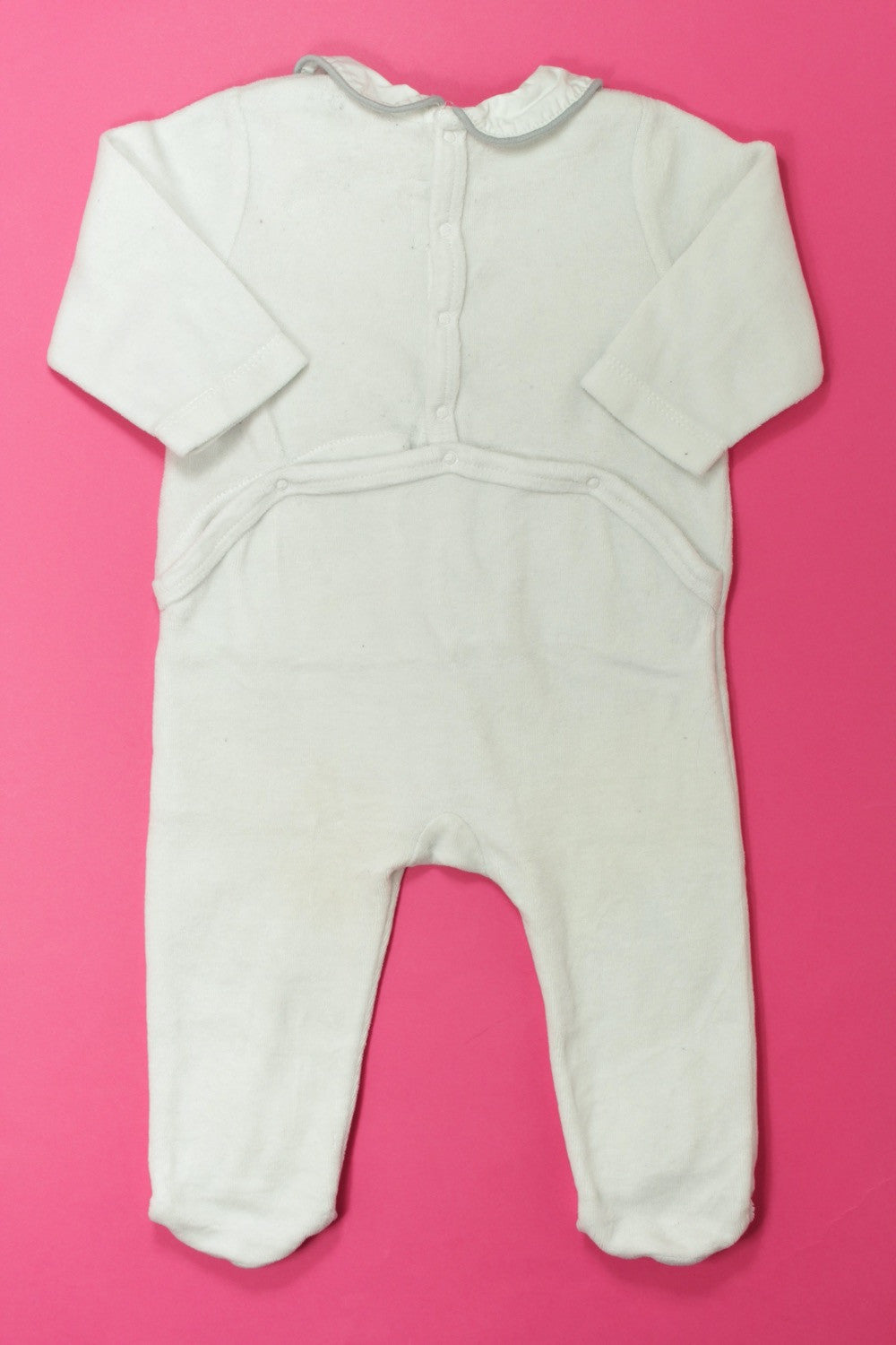 Pyjama/Dors-bien en velours "Eléphant"
