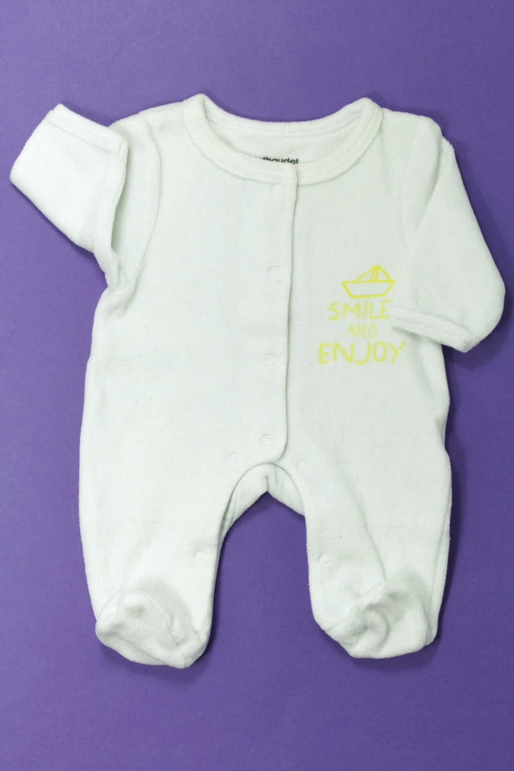 Pyjama/Dors-bien en velours "Smile"
