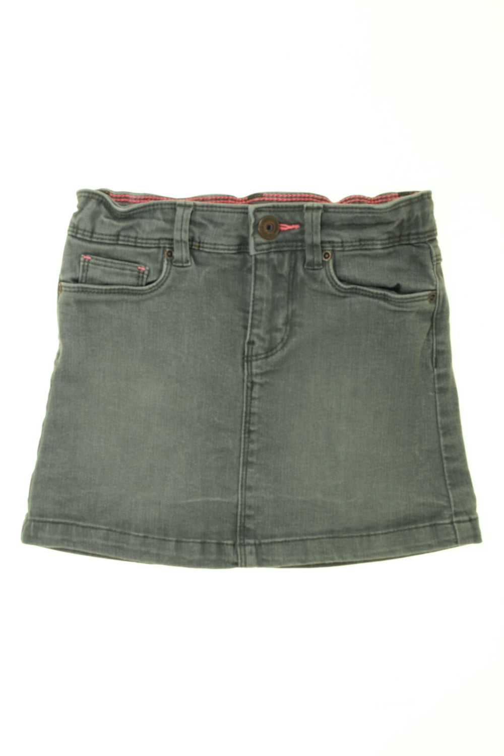 Jupe en jean de couleur