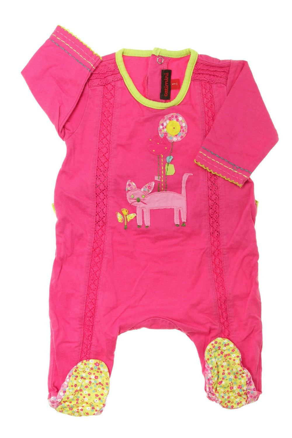 Pyjama/Dors-bien en coton "Chat"