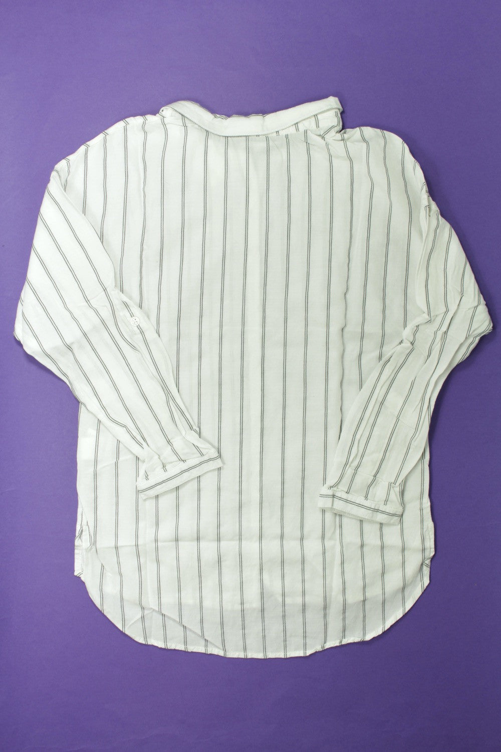 Chemise rayée "Happy"