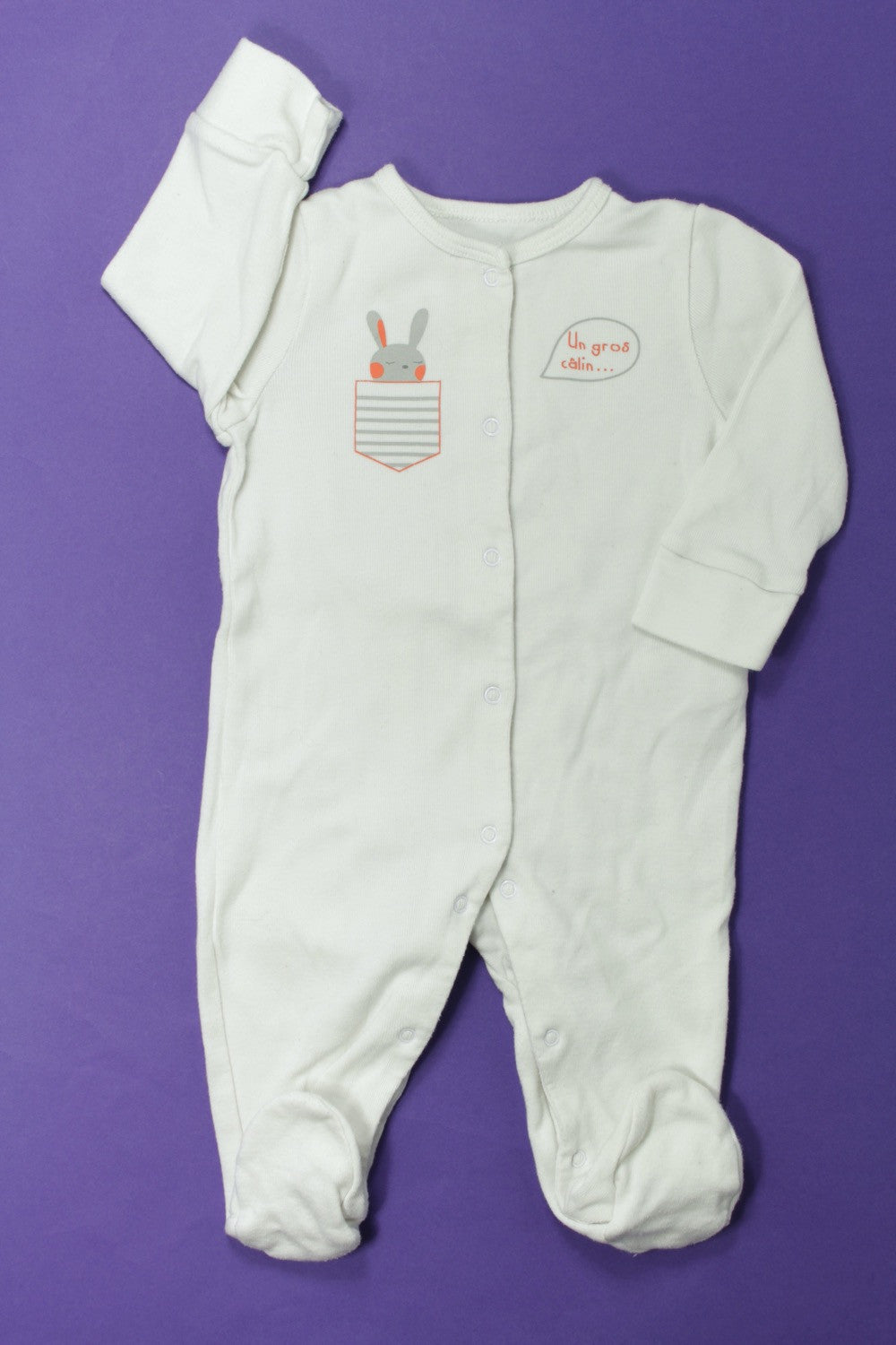 Pyjama/Dors-bien en coton "Gros câlin"