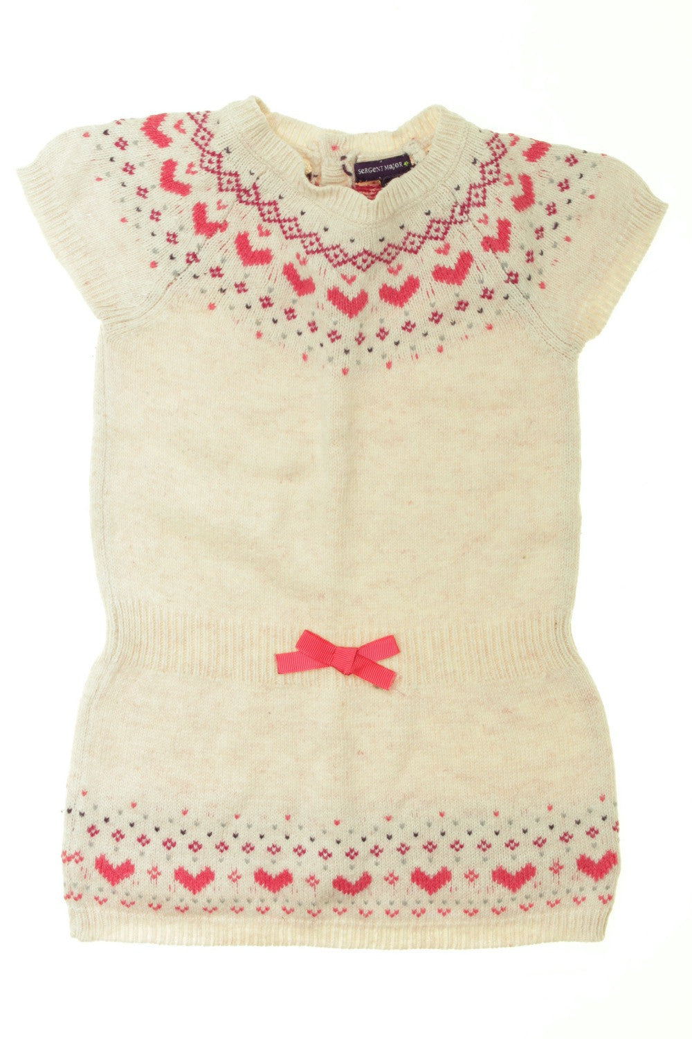 Robe en maille "Cœurs"