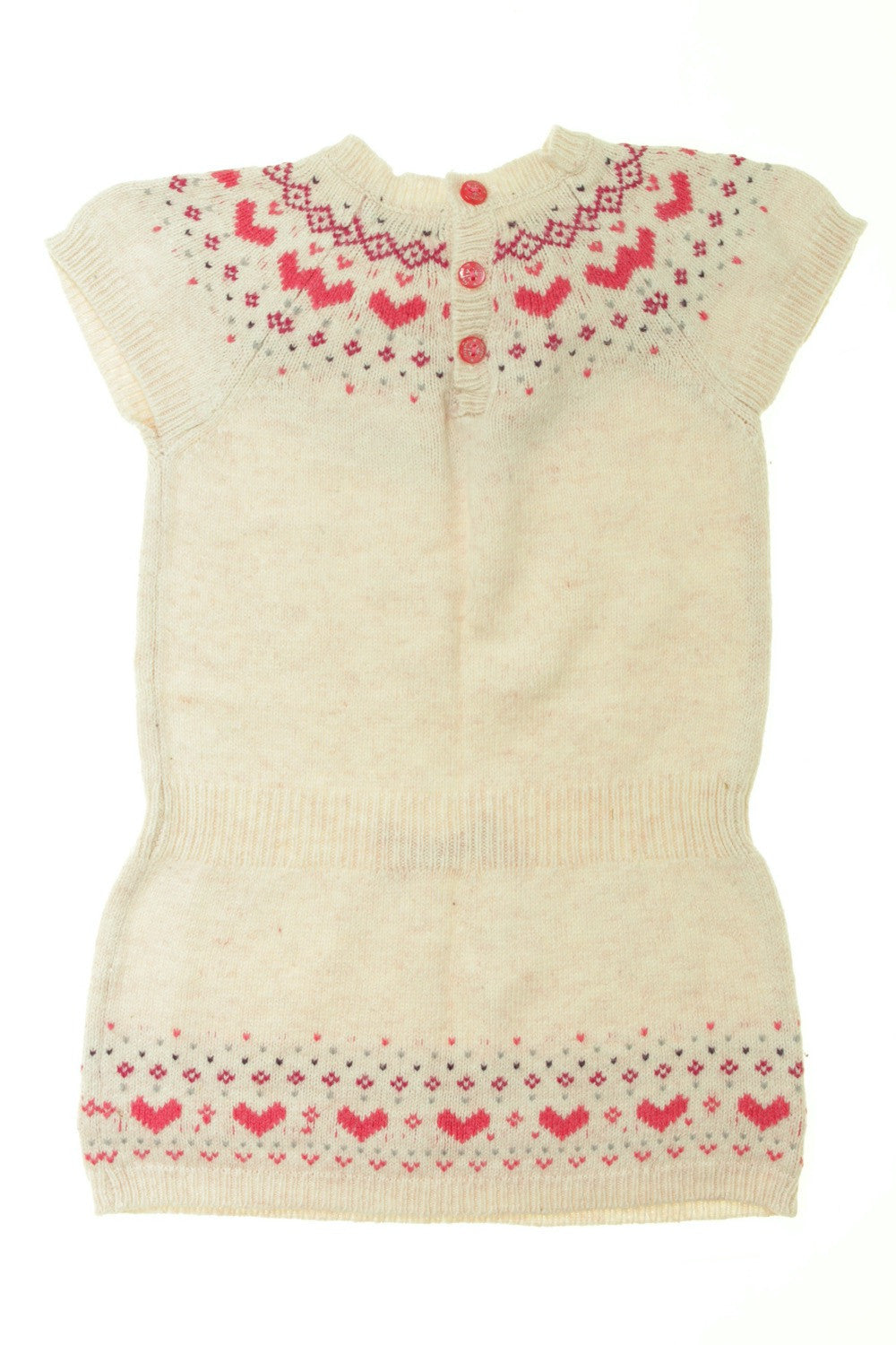 Robe en maille "Cœurs"