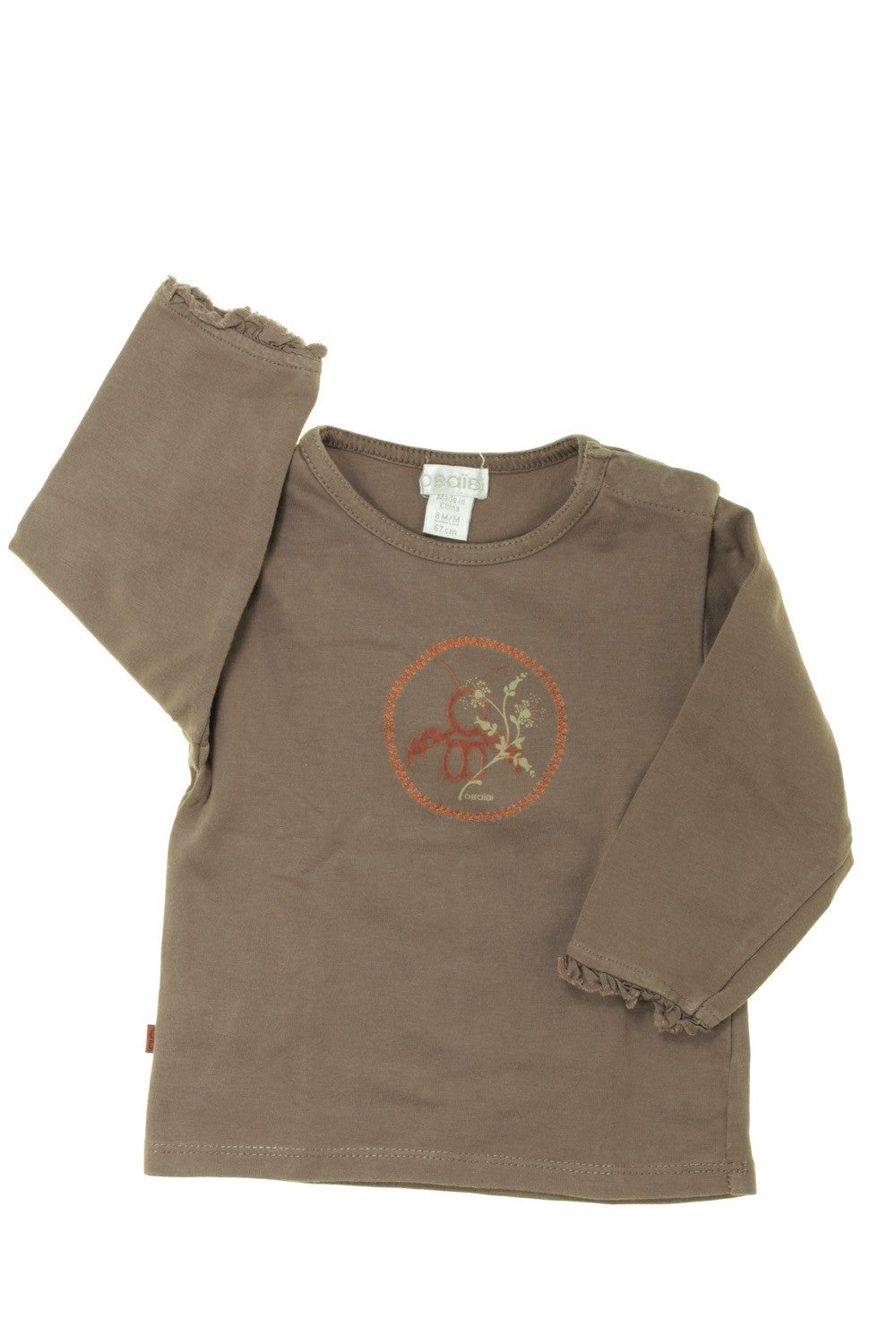 Tee-shirt manches longues "Coccinelle"