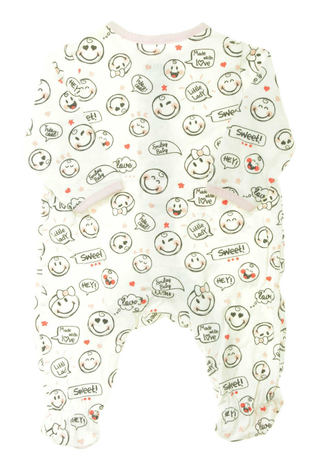 Pyjama/Dors-bien en coton "Smileys"
