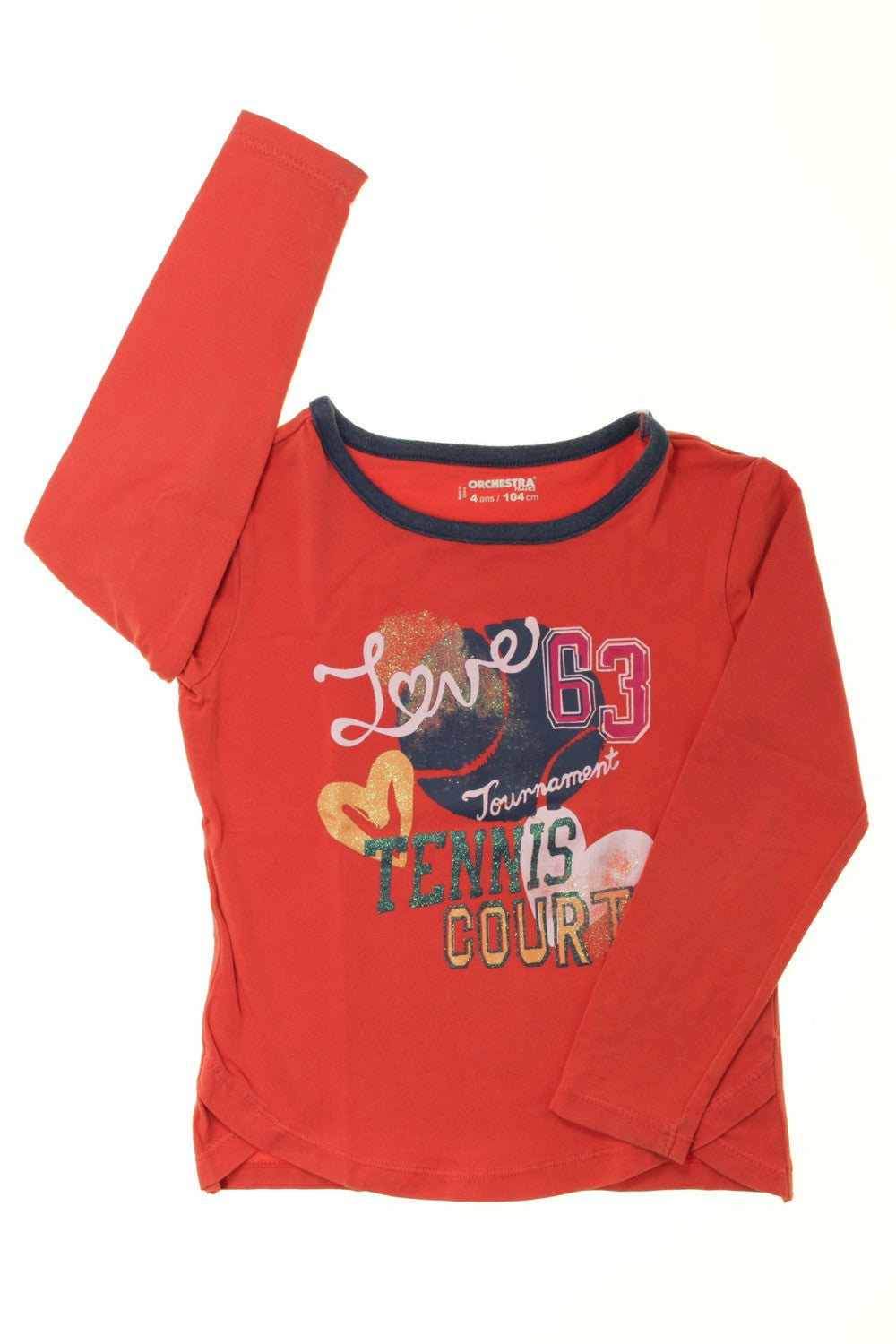 Tee-shirt manches longues "Tennis"