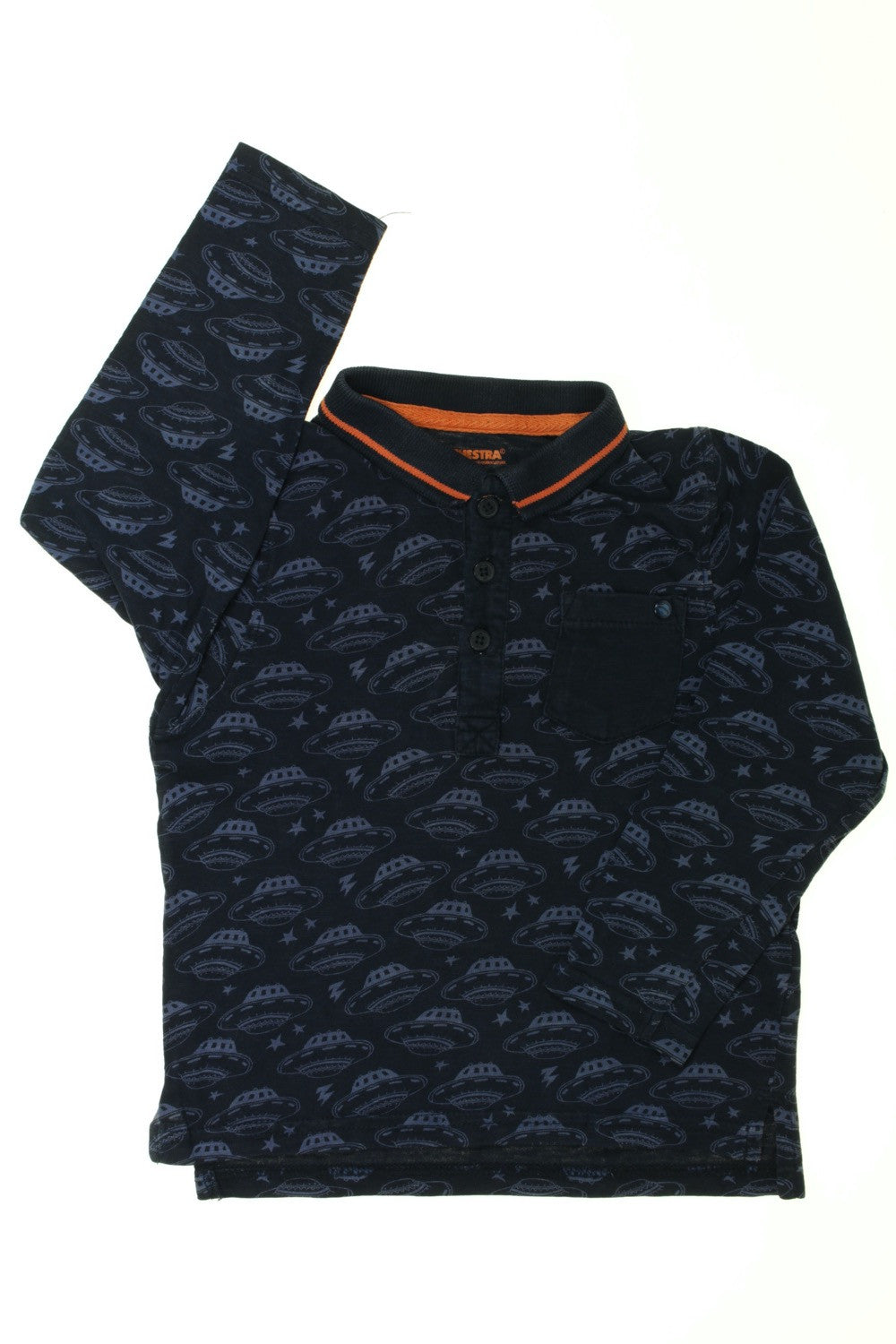 Polo manches longues "Soucoupes"