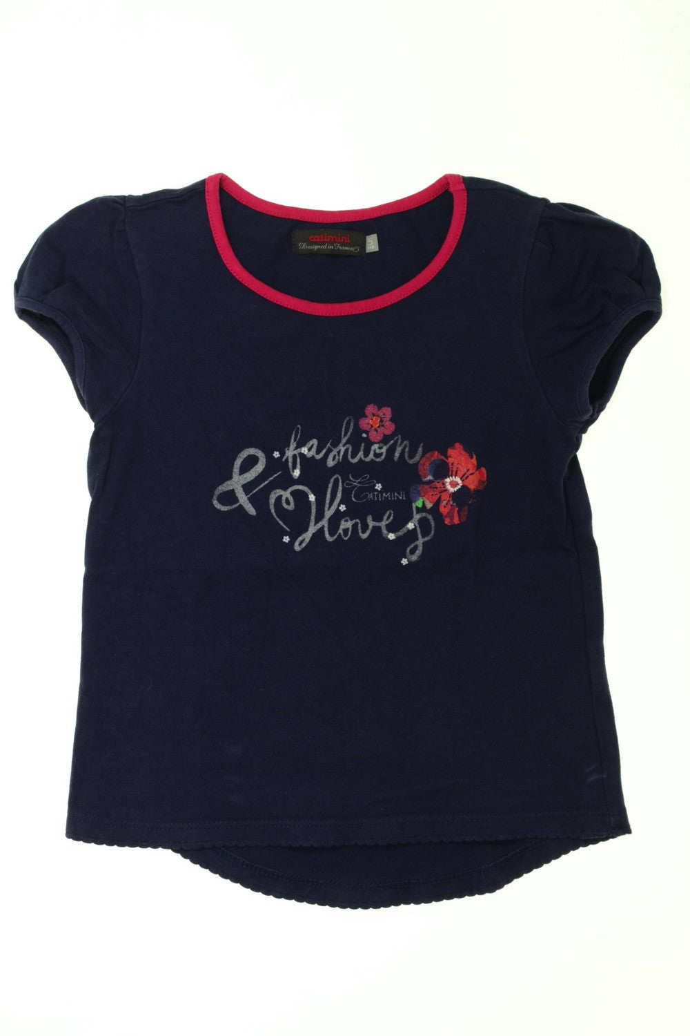 Tee-shirt manches courtes "Fashion & love"