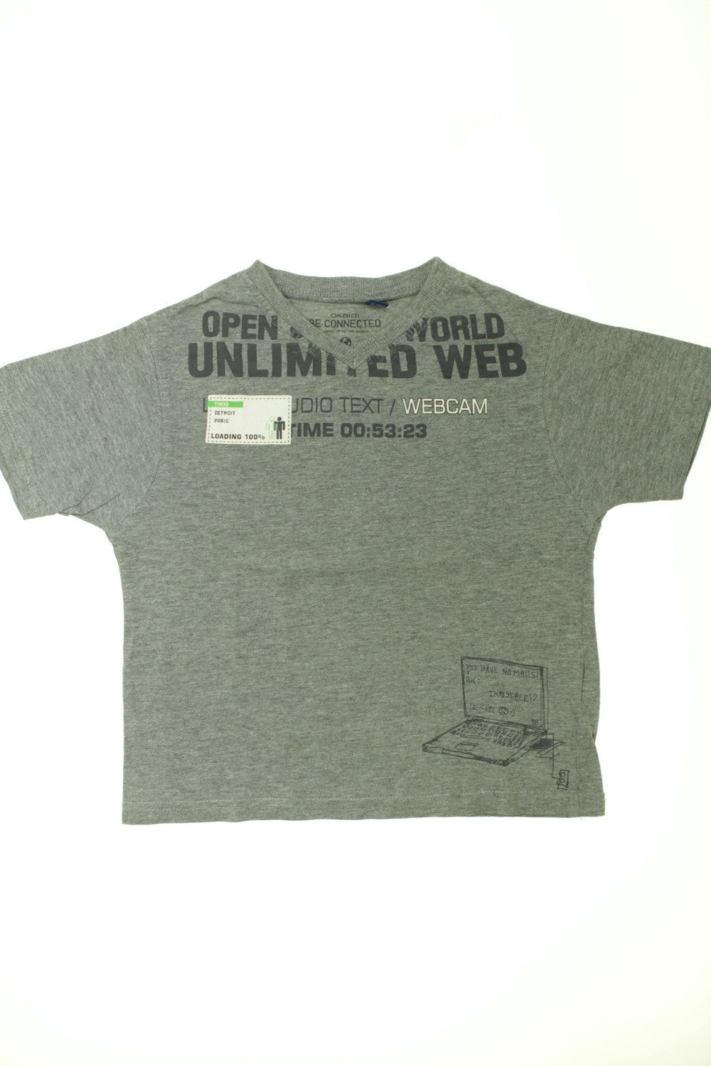 Tee-shirt manches courtes "Unlimited web"