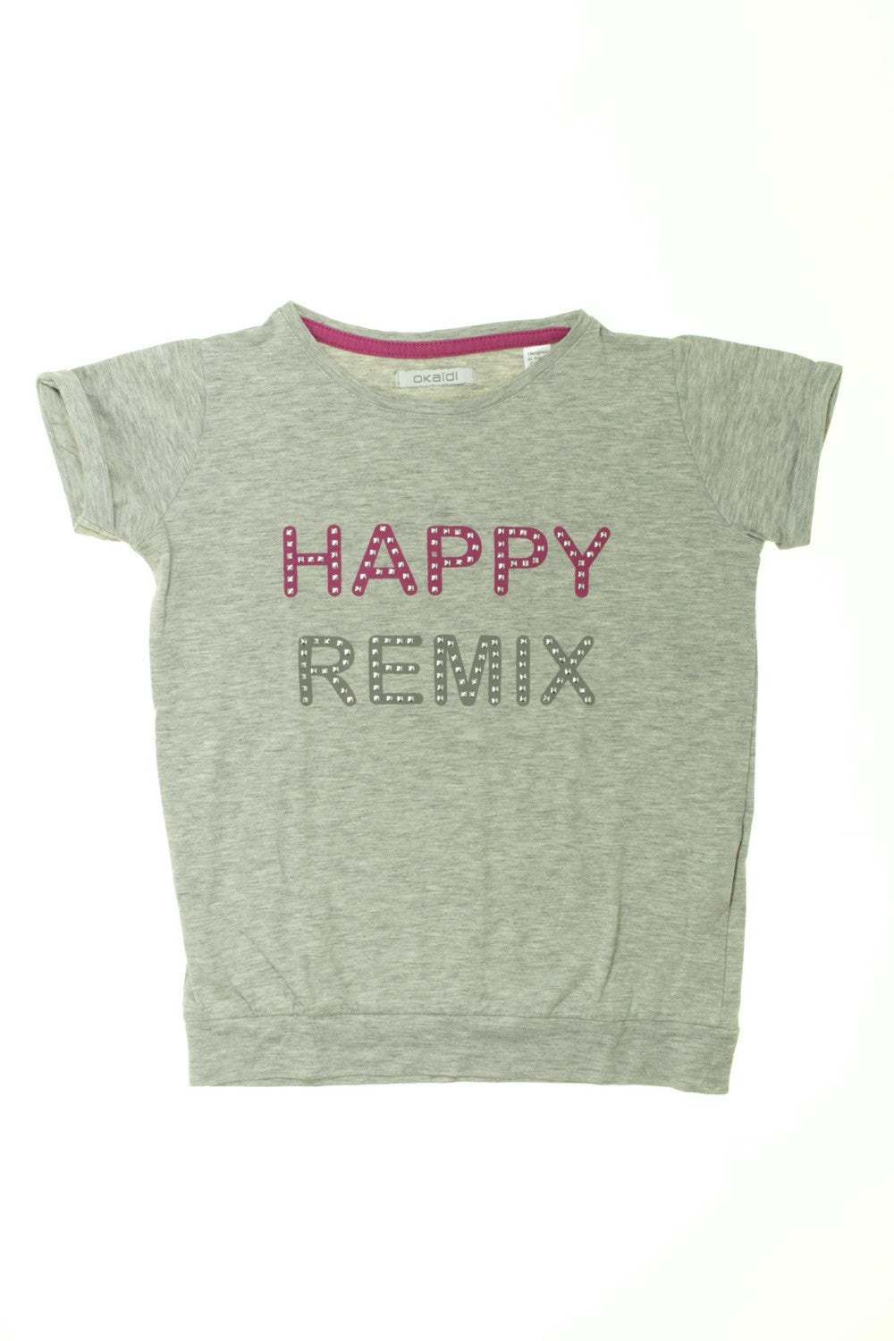Tee-shirt manches courtes "Happy Remix"