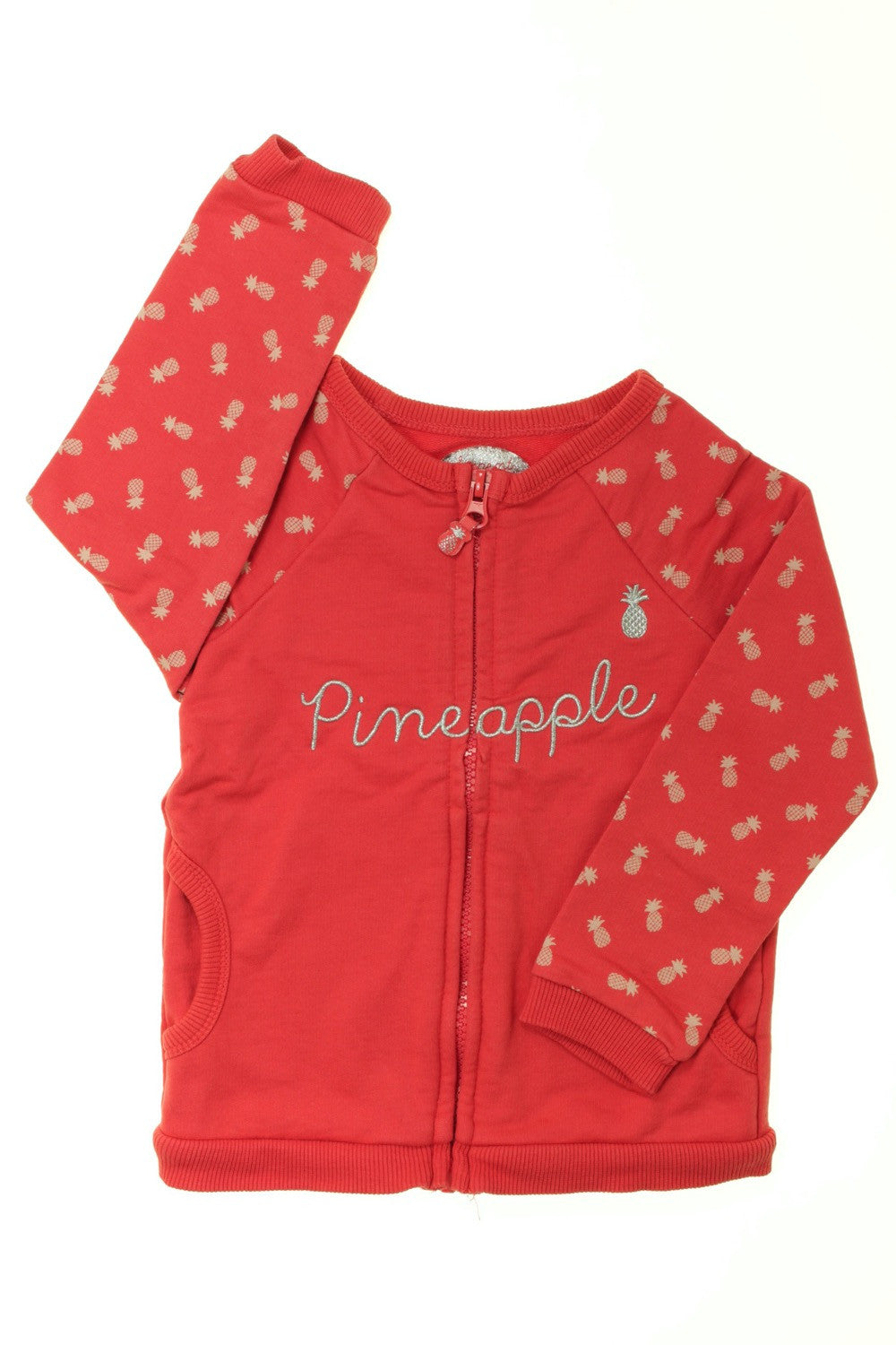 Sweat zippé "Pineapple"