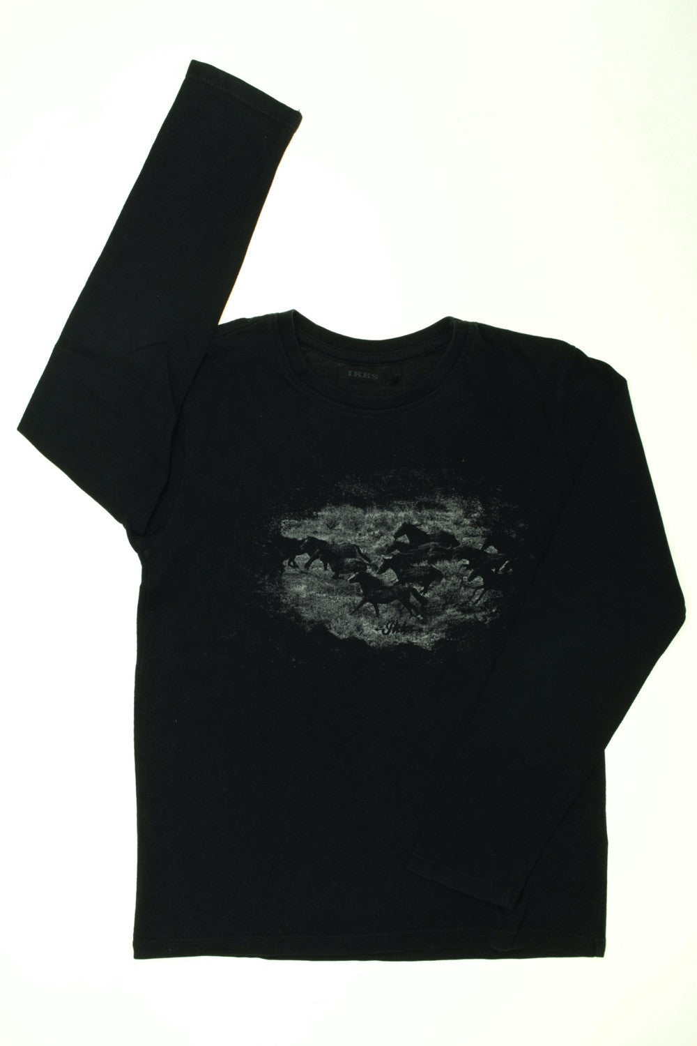 Tee-shirt manches longues "Chevaux sauvages"