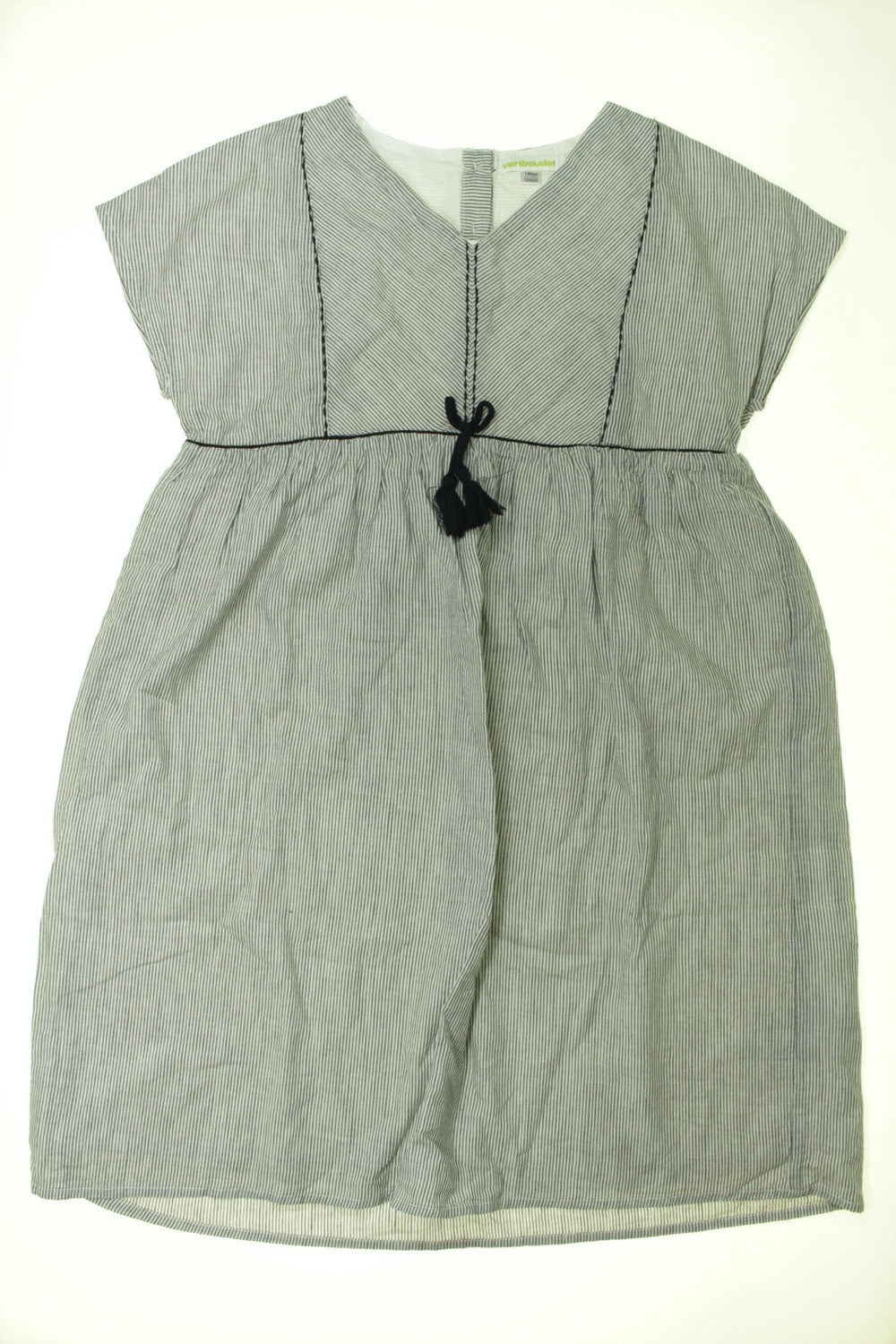 Robe à fines rayures