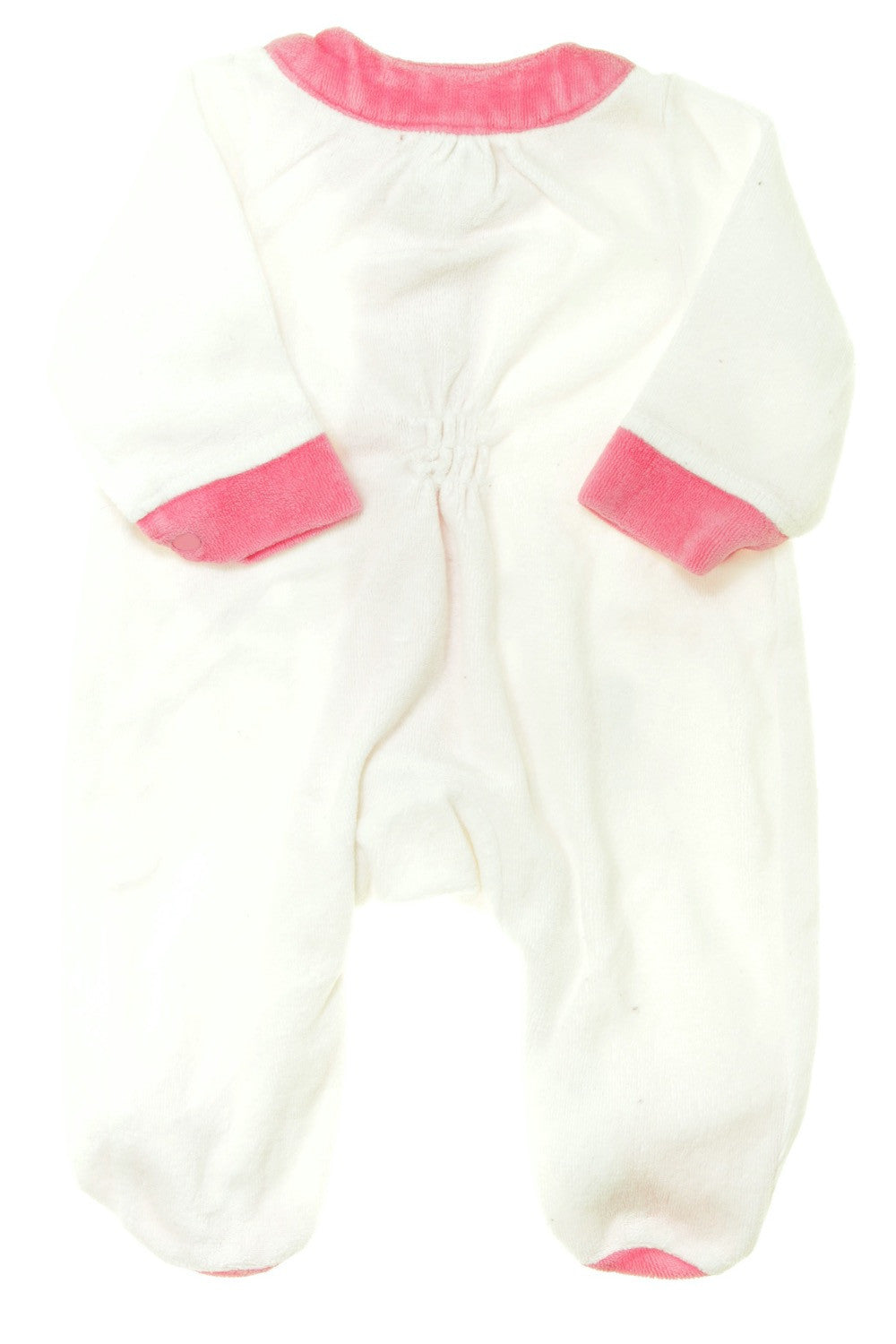 Pyjama/Dors-bien en velours "Fleurs"