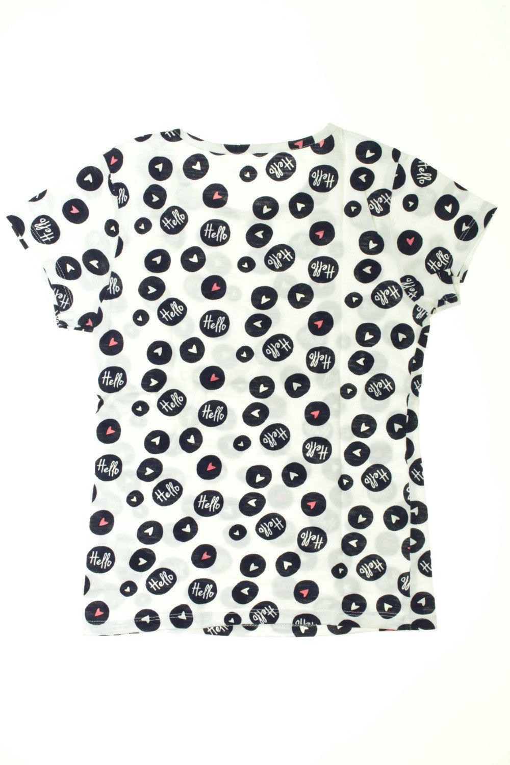Tee-shirt manches courtes "Hello"