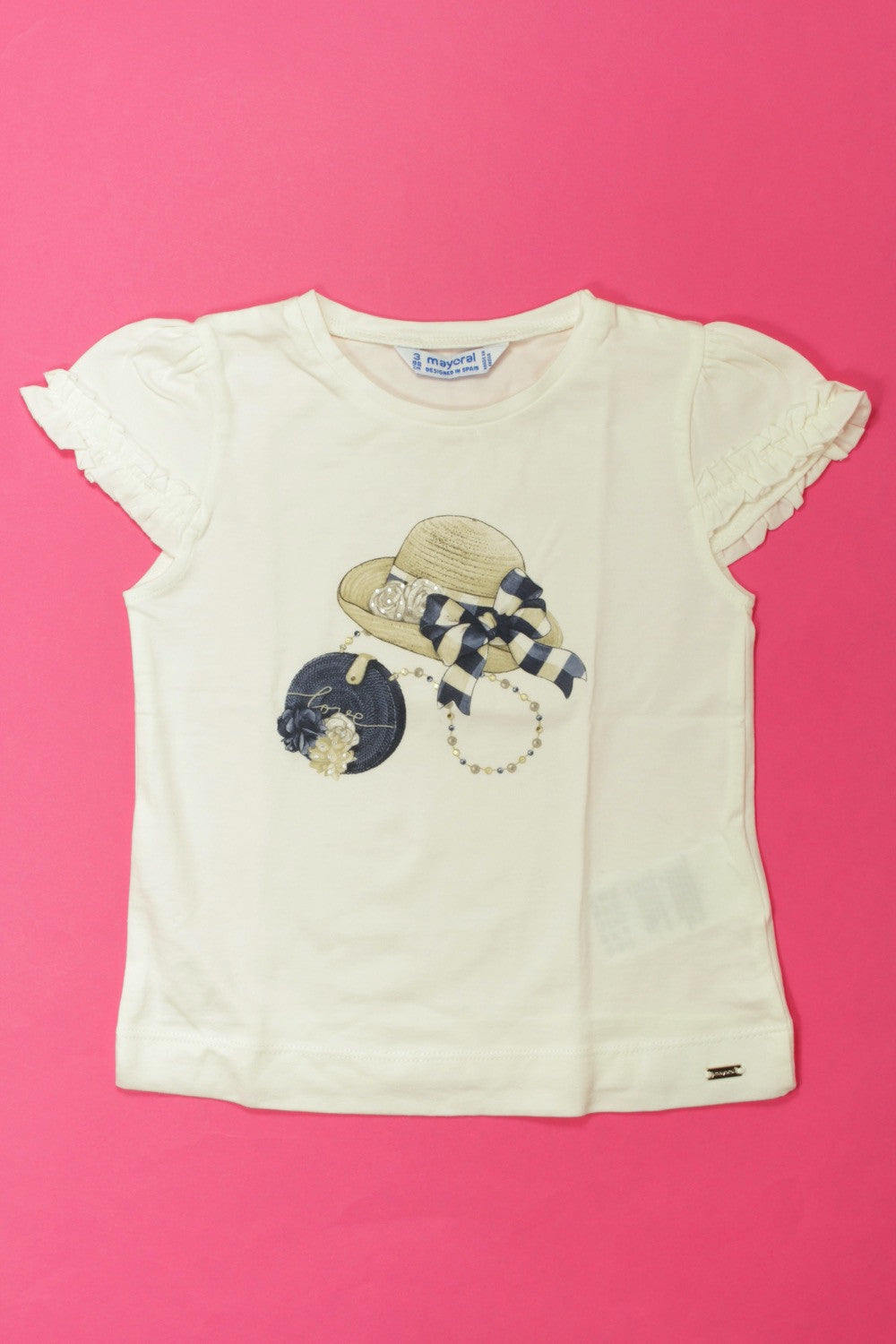 Tee-shirt manches courtes "Chapeau"