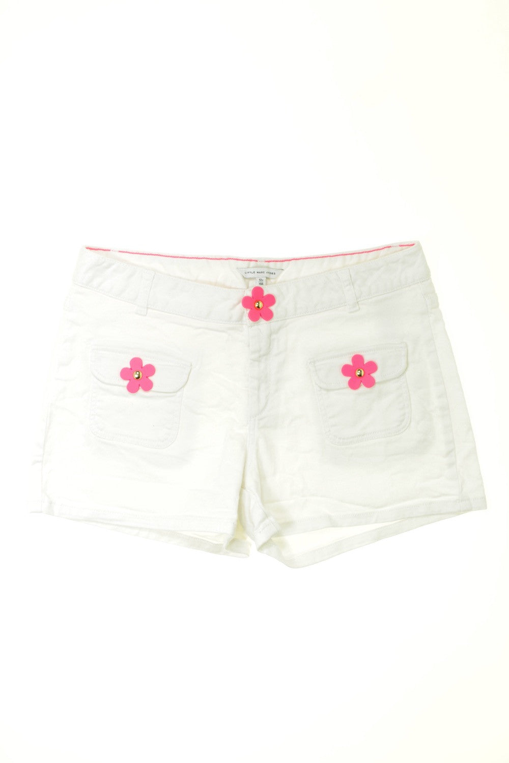 Short en jean "Marguerites"