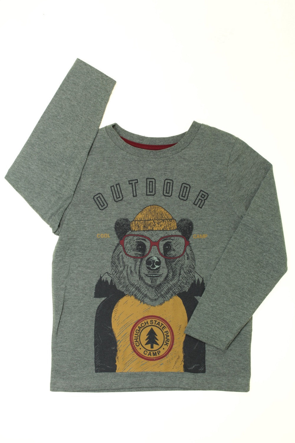 Tee-shirt manches longues "Ours"
