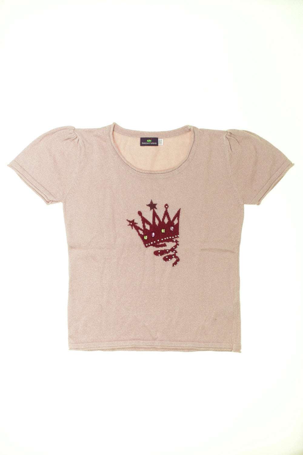 Pull manches courtes "Couronne"