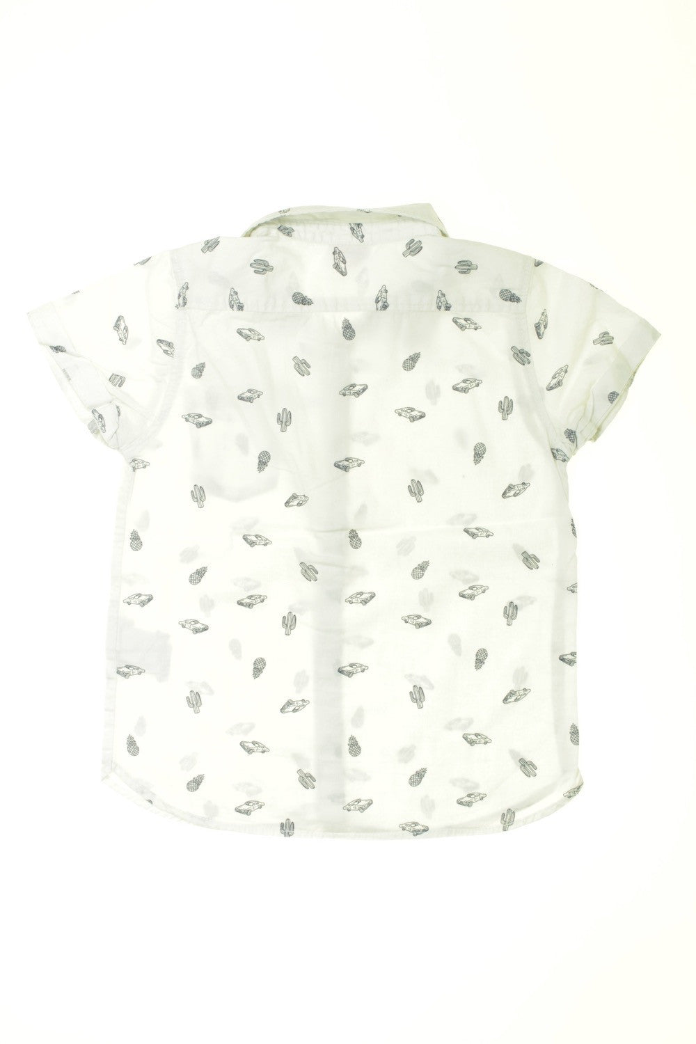 Chemisette "Voitures et cactus"