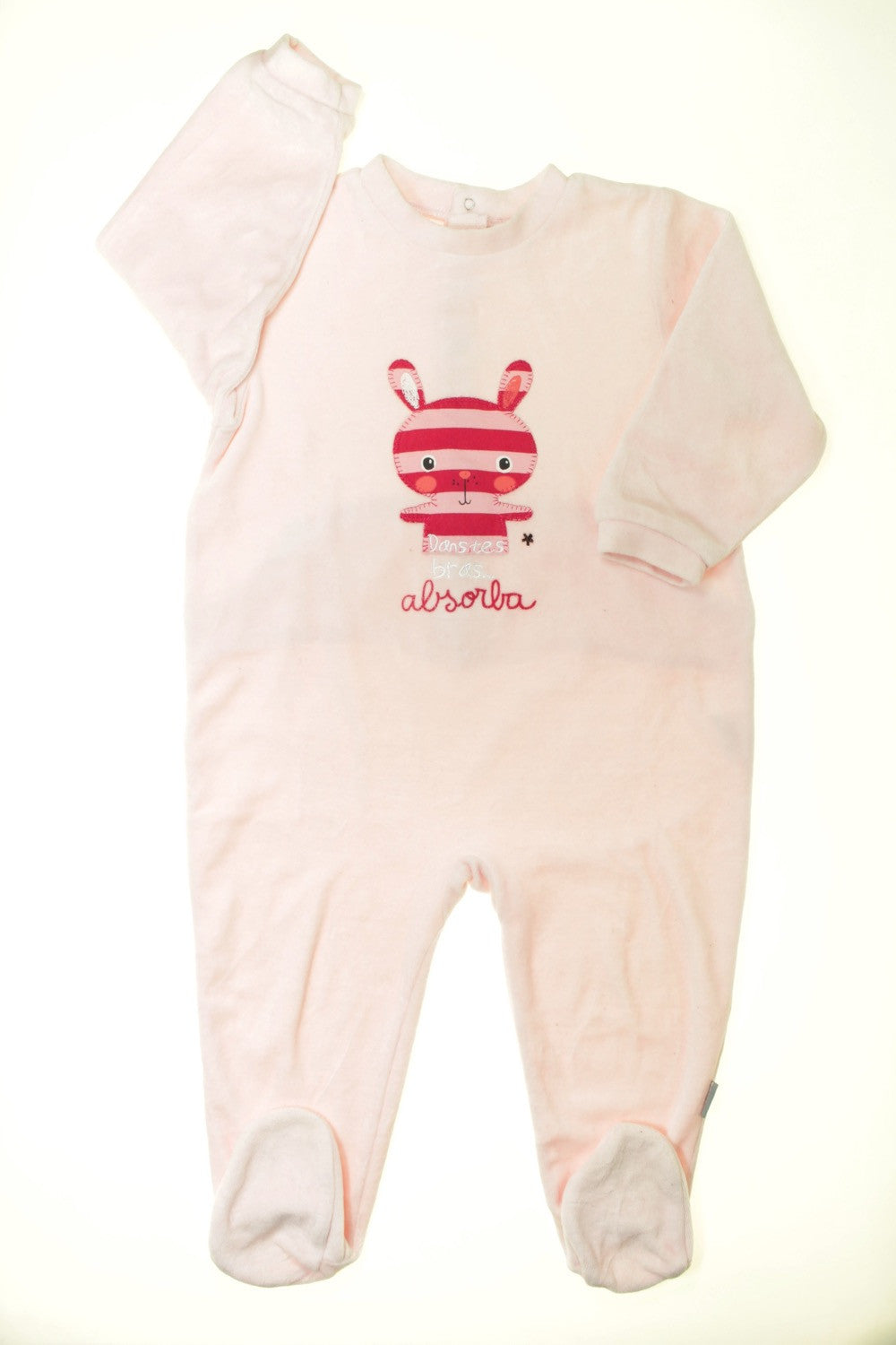 Pyjama/Dors-bien en velours "Doudou"