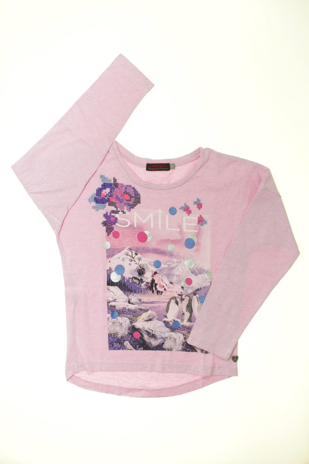 Tee-shirt manches longues "Smile"