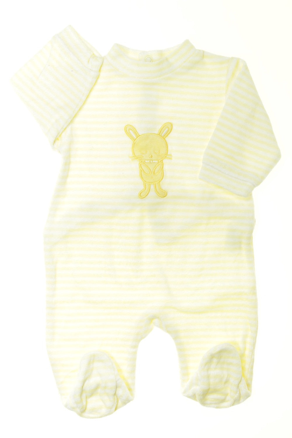 Pyjama/Dors-bien en velours "Lapin"