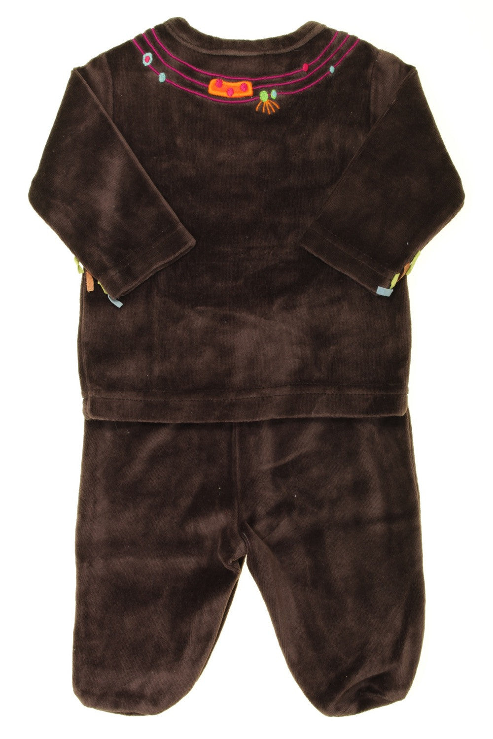 Pyjama en velours "Colliers"