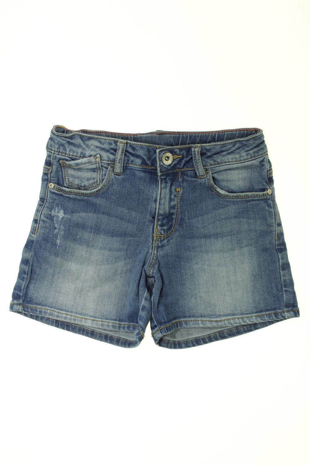 short fille en jeans bleu clair marque Zara, taille 8 ans, en très bon short fille en jeans bleu clair marque Zara, taille 8 ans, en très bon