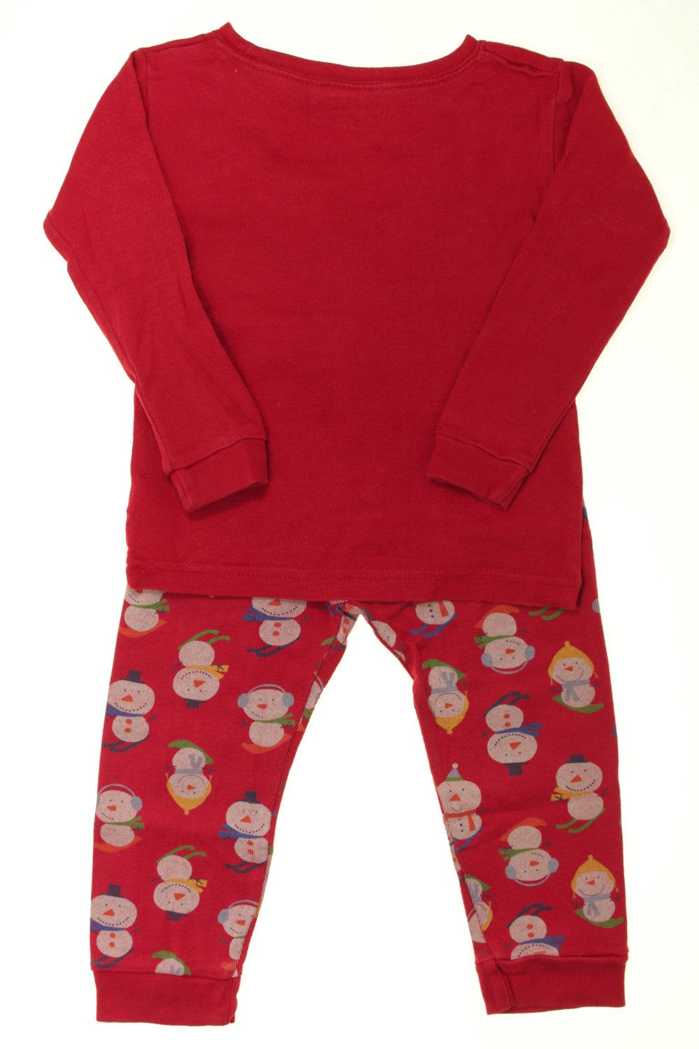 Pyjama en coton "Bonhommes de neige"