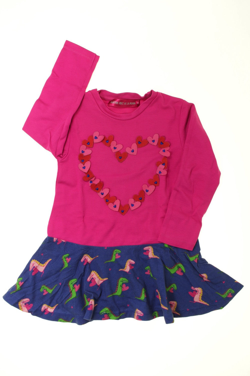 Robe manches longues "Dinosaures"