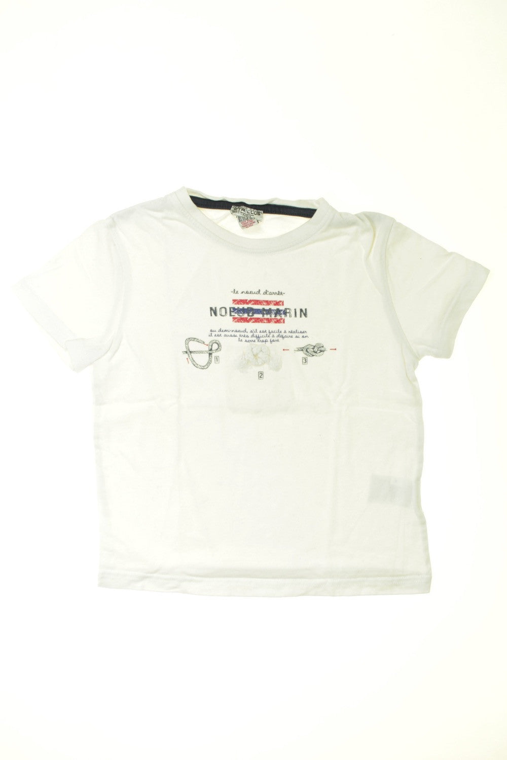 Tee-shirt manches courtes "Nœud marin"