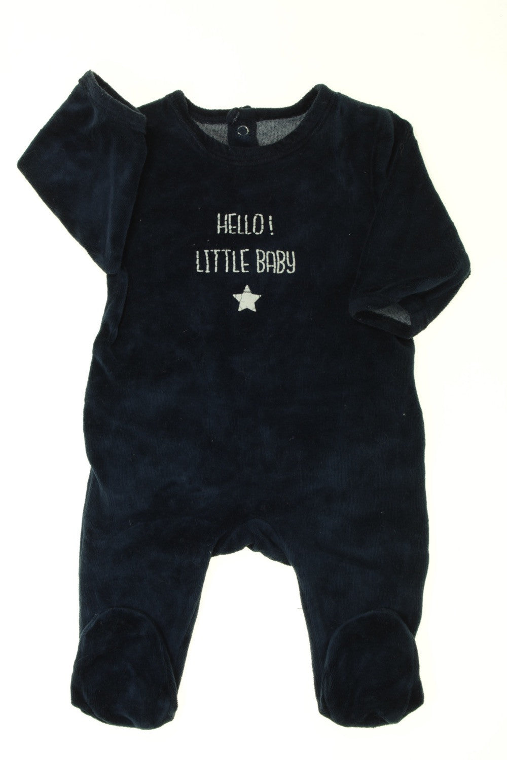 Pyjama/Dors-bien en velours "Little Baby"