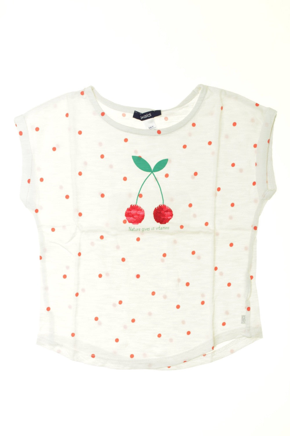Tee-shirt manches courtes "Cerise"