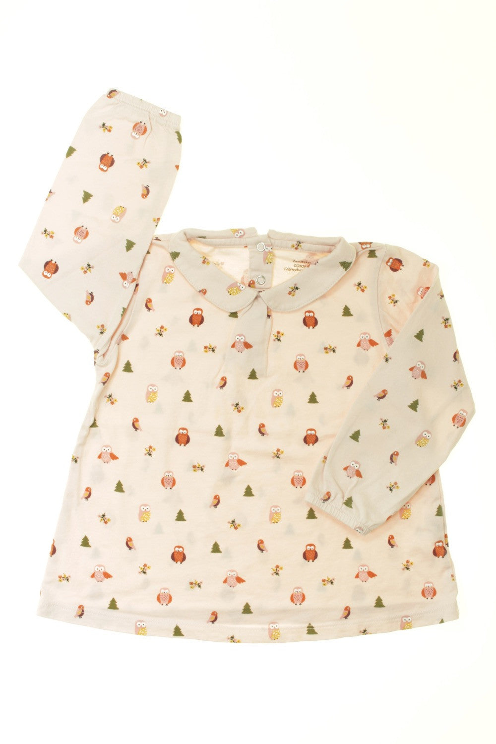 Tee-shirt manches longues "Hiboux"